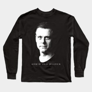 DJ Armin Van Buuren Retro Portrait Long Sleeve T-Shirt